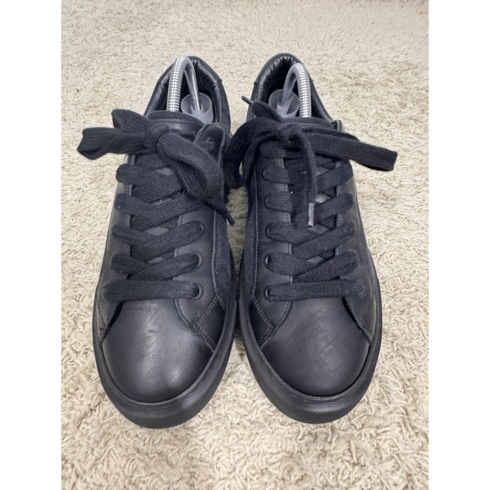 ARNE Triple Black Studio Trainers Shoes Sneakers Men's 10 Luxury Athleasure Walk